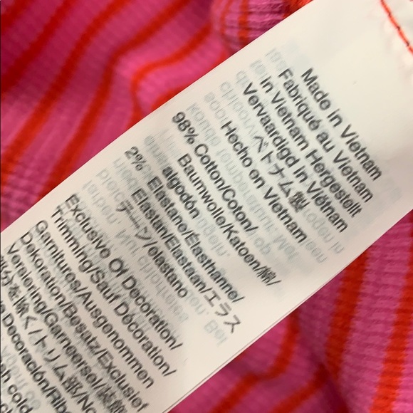 J crew striped longjohn leggings pajama pant - Picture 8 of 8